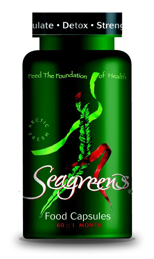 Seagreens Organic Seaweed Food 60 Capsules