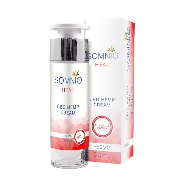 Somnio CBD Hemp Cream 250mg 50ml - Heal