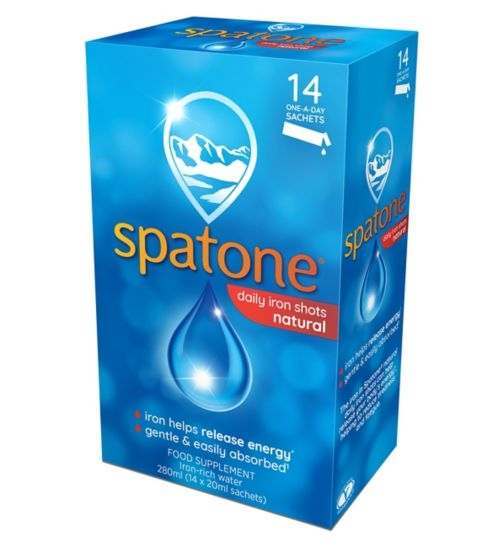 Spatone 100% Natural Iron Supplement - 14 Sachets