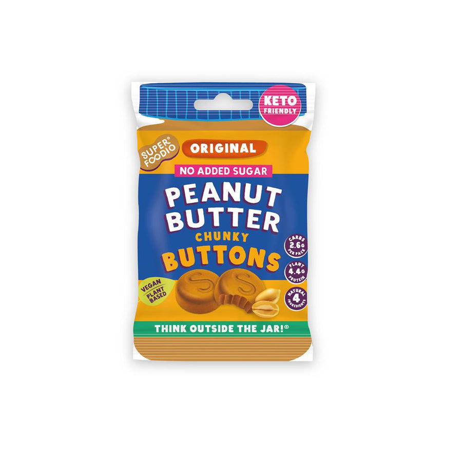 Peanut Butter Buttons - No Added Sugar 20g (Keto)