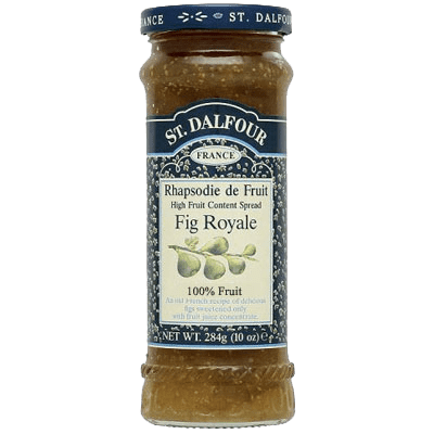 St Dalfour Fig Royale Fruit Spread 284g - Pack of 2