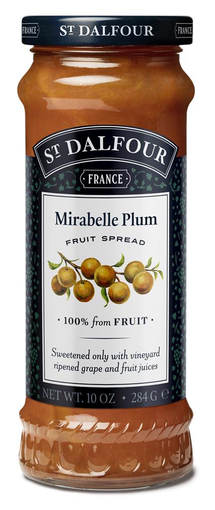 St Dalfour Mirabelle Plum Fruit Spread 284g - Pack of 2