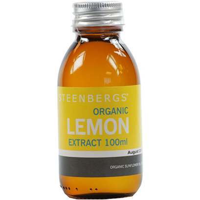 Steenbergs Organic Lemon Extract 100ml