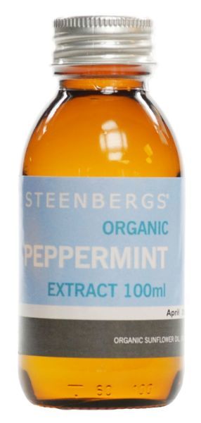 Steenbergs Organic Peppermint Extract 100ml