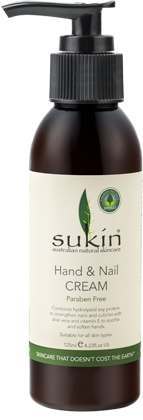 Sukin Hand & Nail Cream Pump 125ml