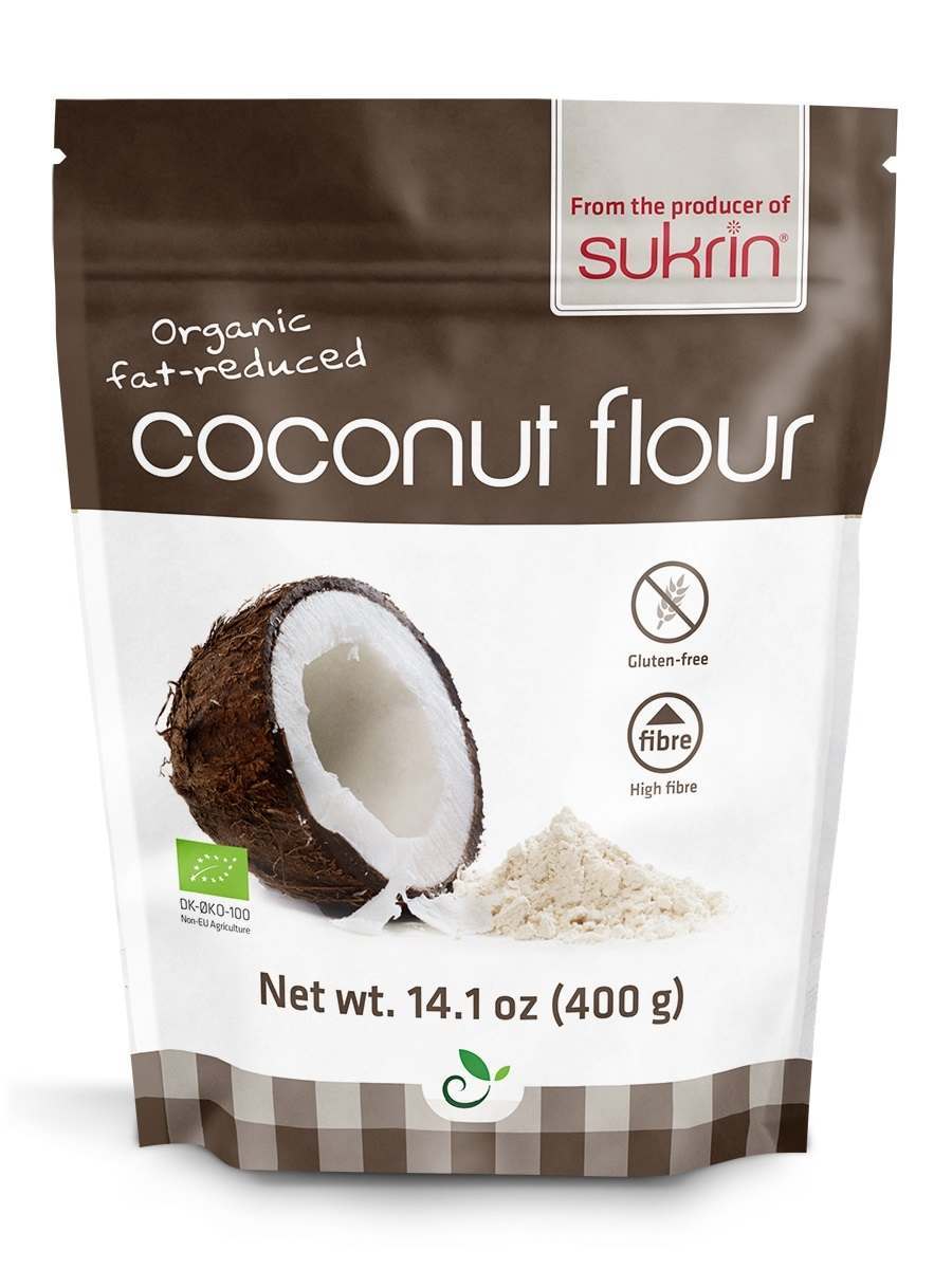 Sukrin Organic Fat Reduced Coconut Flour 400g
