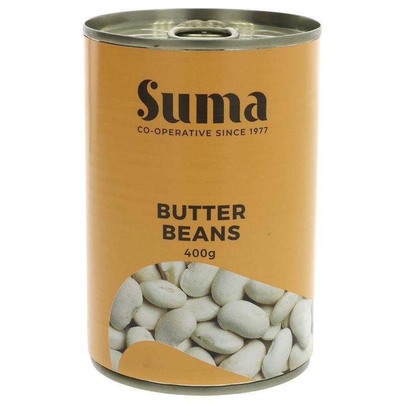 Suma Organic Butter Beans 400g