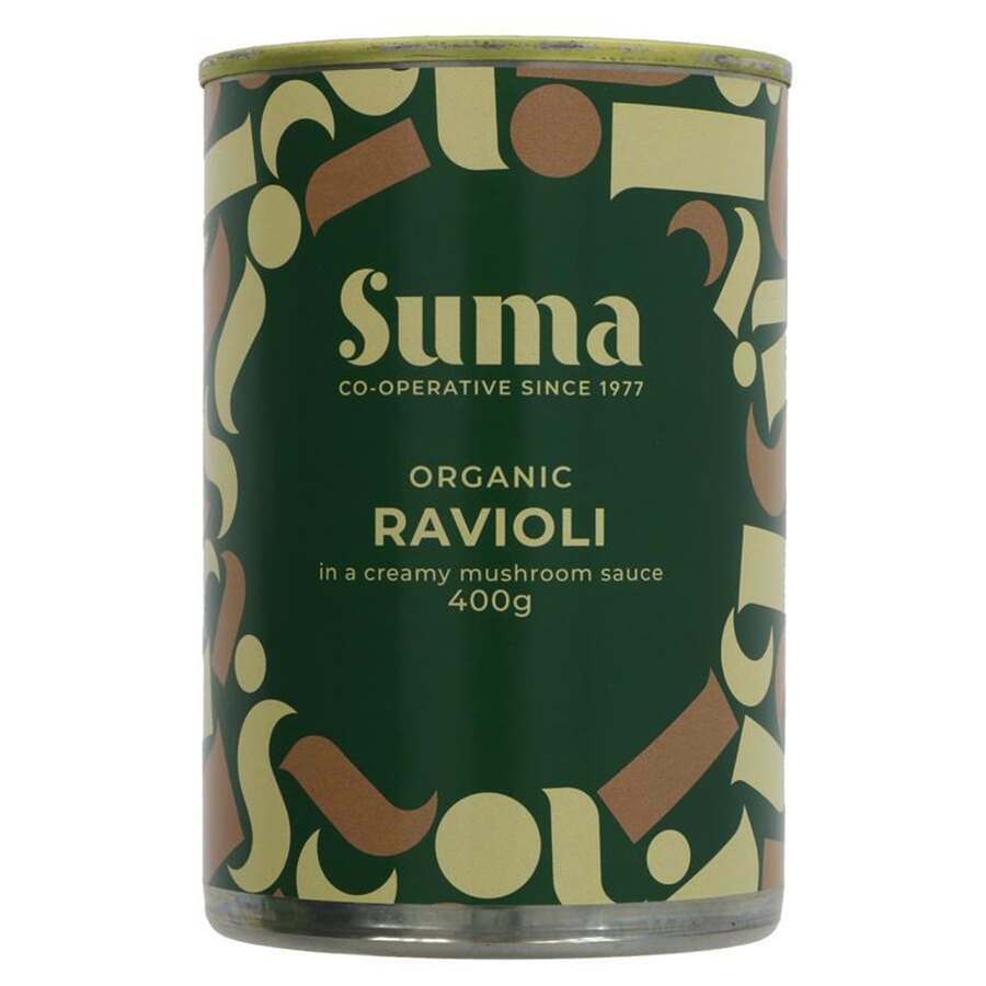 Suma Organic Ravioli in Mushroom Sauce 400g