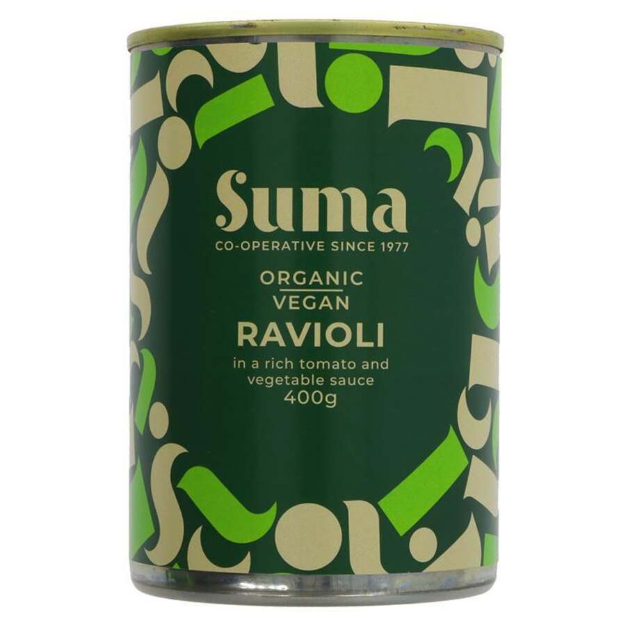 Suma Organic Ravioli in Vegetable Sauce 400g