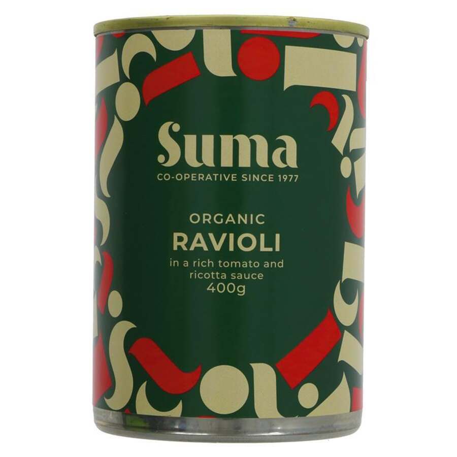 Suma Organic Ravioli with Tomato & Ricotta 400g