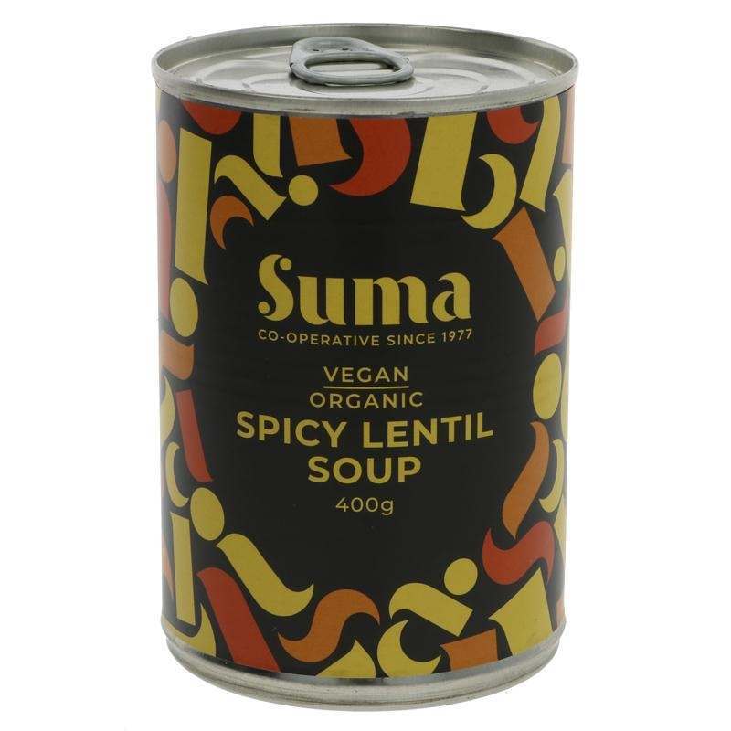 Suma Organic Spicy Lentil Soup 400g