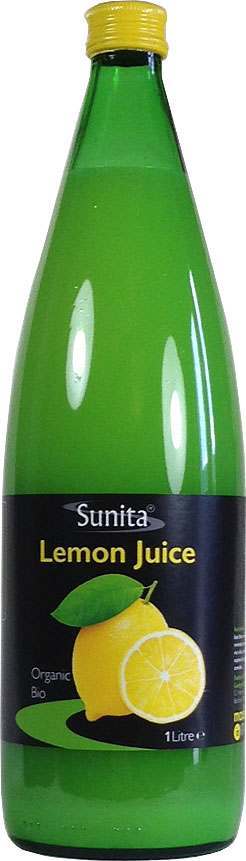 Sunita Organic Lemon Juice 250ml - Pack of 2