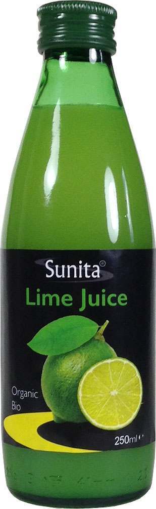 Sunita Organic Lime Juice 250ml - Pack of 2