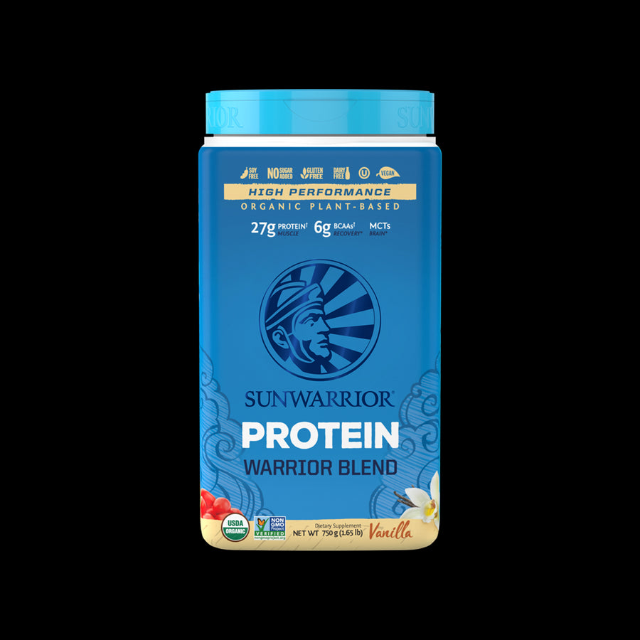 Sunwarrior Warrior Blend Raw Protein Vanilla Powder 750g