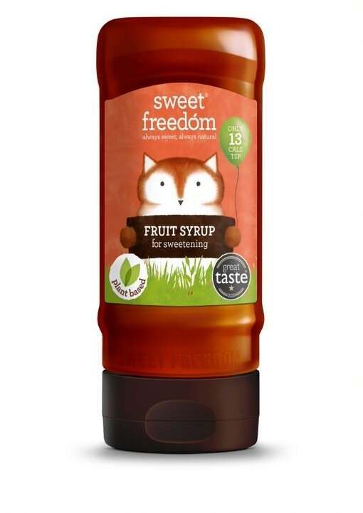 Sweet Freedom Fruit Syrup Natural Sweetness 350g