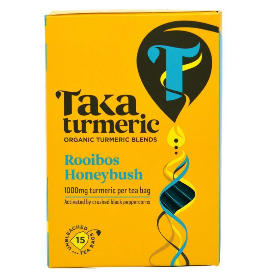 Taka Turmeric Organic Rooibos Honeybush - 15 Bags