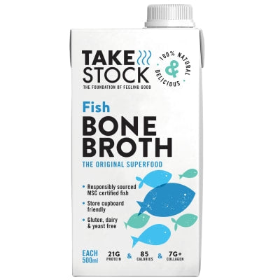 Take Stock Fish Bone Broth 500ml