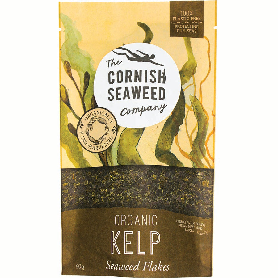 The Cornish Seaweed Company Organic Kelp Seaweed Flakes 60g