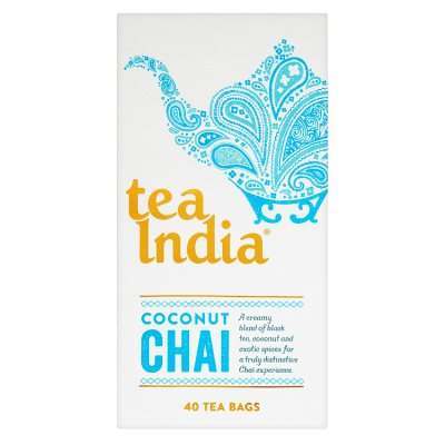 Tea India Coconut Chai Tea - 40 Bags