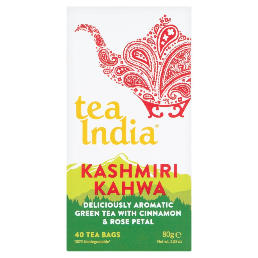 Tea India Kasmhiri Kahwa Tea - 40 Bags