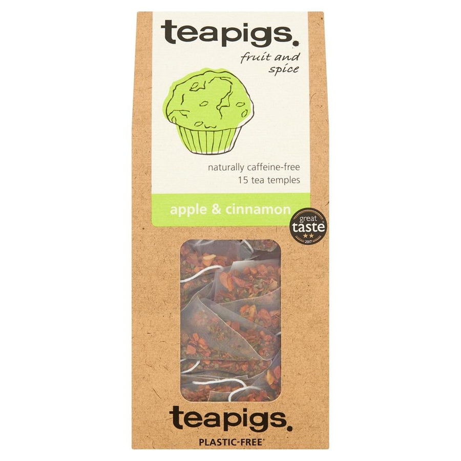 Teapigs Apple & Cinnamon Tea - 15 Tea Temples