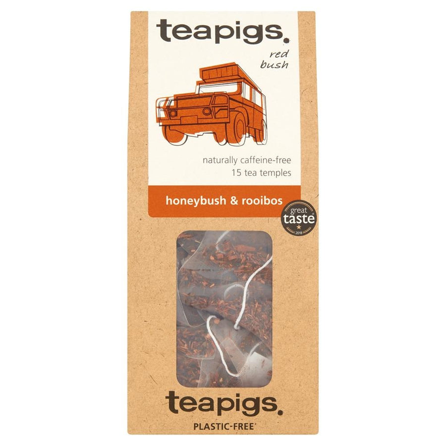 Teapigs Honeybush & Rooibos Tea - 15 Tea Temples