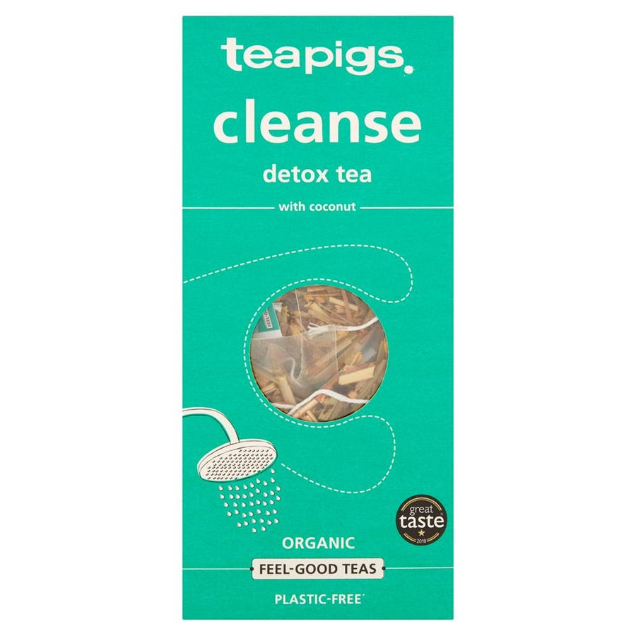 Teapigs Organic Cleanse Tea - 15 Tea Temples