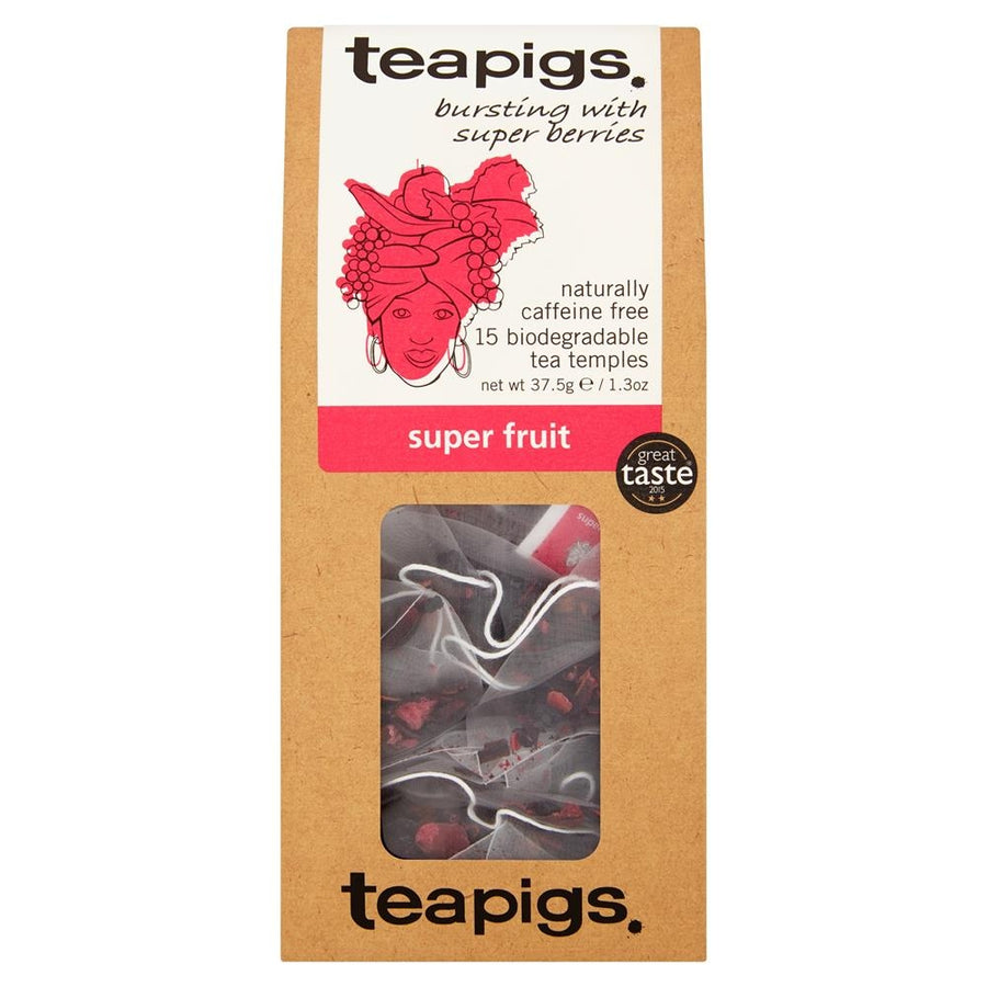 Teapigs Super Fruit Tea - 15 Tea Temples