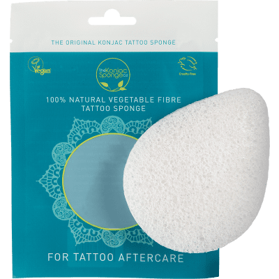 The Konjac Sponge Company 100% Natural Tattoo Sponge