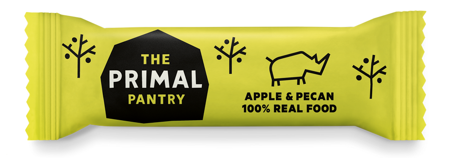 The Primal Pantry Apple & Pecan Paleo Bar 45g - Pack of 18