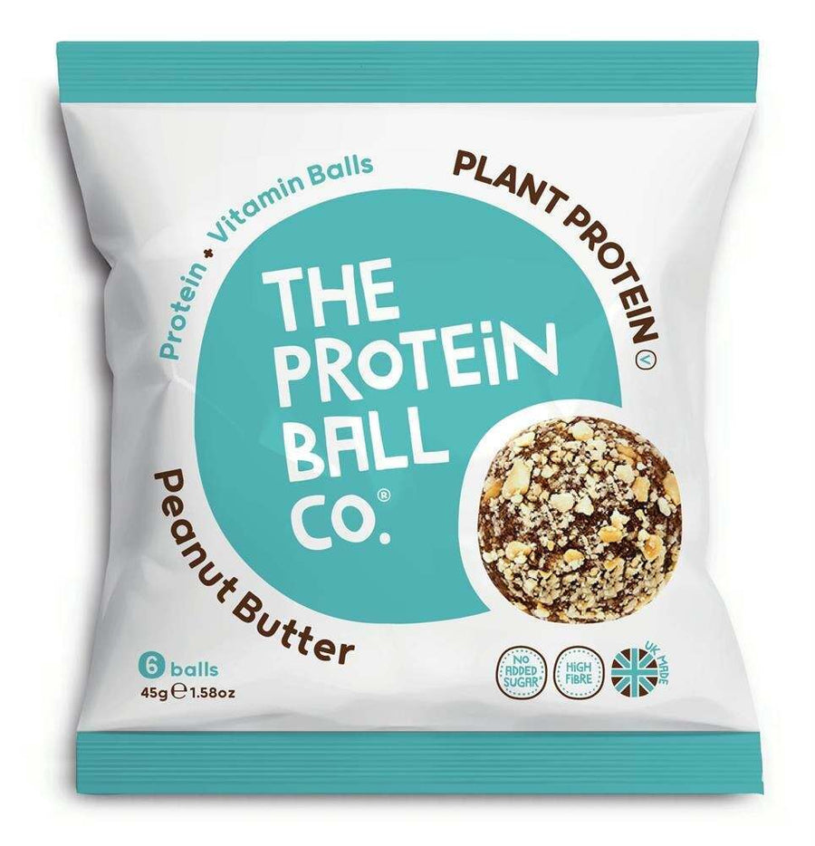 The Protein Ball Company Peanut Butter Protein Balls 45g - Pack of 10