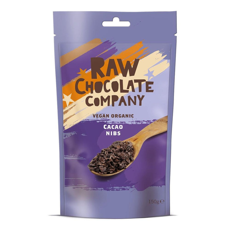The Raw Chocolate Company Fairtrade Organic Cacao Nibs 150g