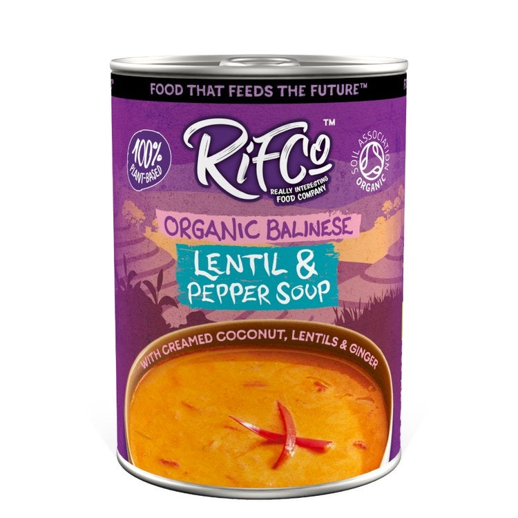 RIFCo Lentil & Pepper Soup 400g - Pack of 2