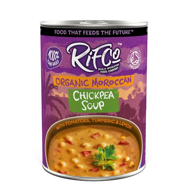 RIFCo Moroccan Chick Pea Soup 400g - Pack of 2