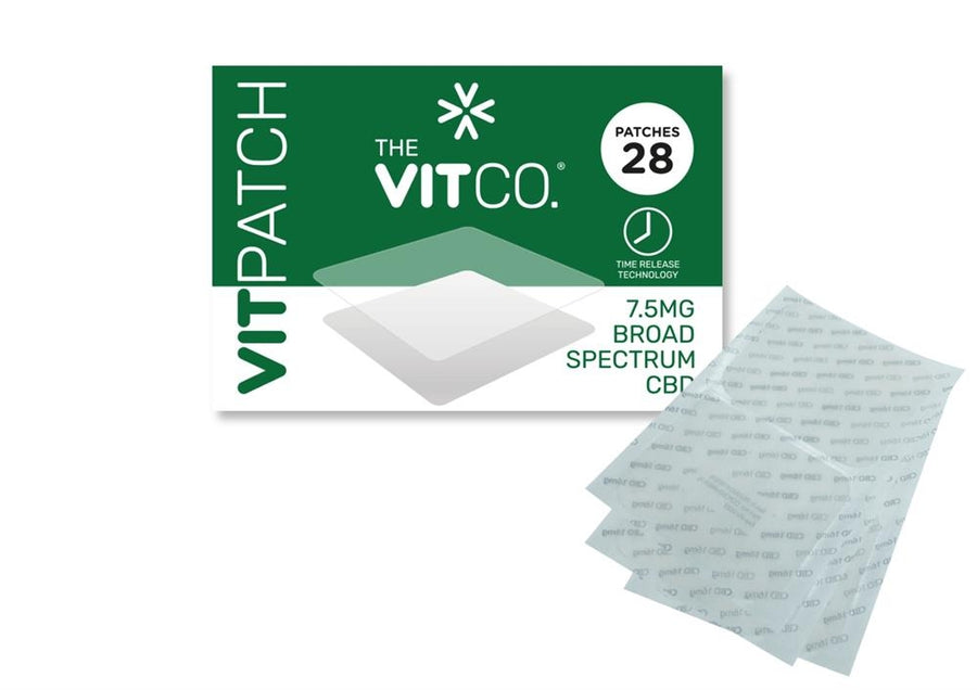 The Vitco Patches CBD 7.5mg Broad Spectrum - 28 Patches