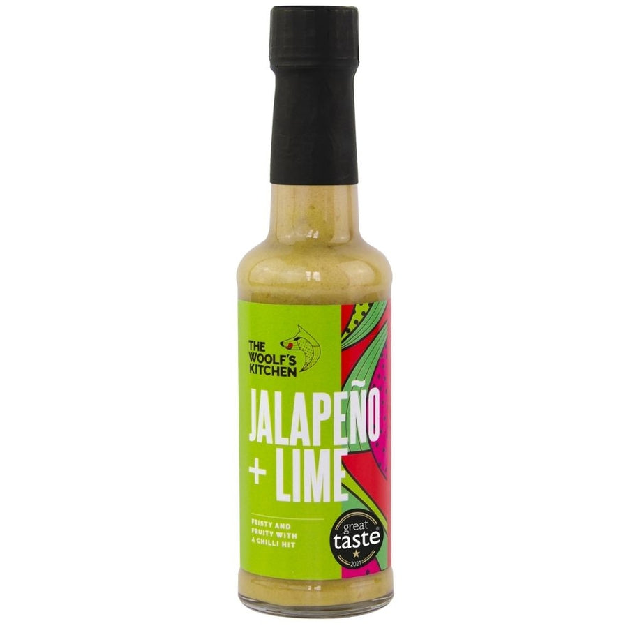 The Woolfs Kitchen Jalapeno + Lime Sauce 150ml