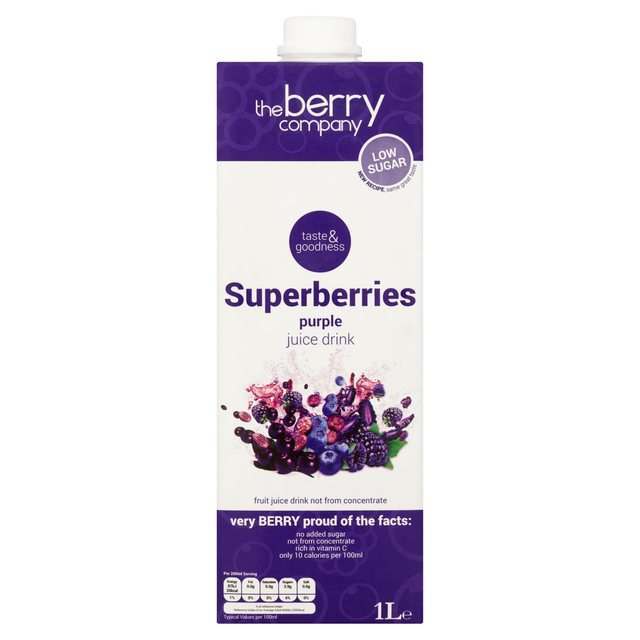 The Berry Company Superberries Purple Juice 1 Litre