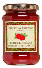 Thursday Cottage Reduced Sugar Seedless Raspberry Jam 315g