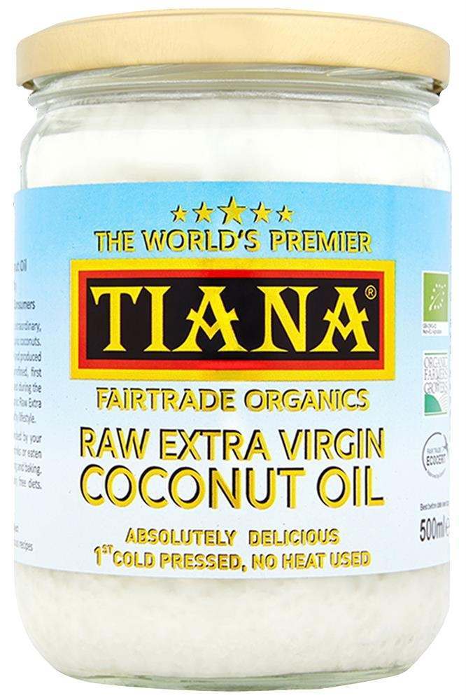Tiana Organic Fair Trade Coconut Oil 500ml