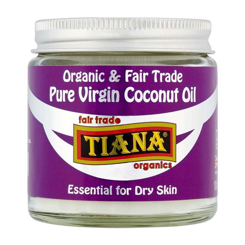 Tiana Organic Fair Trade Pure Virgin Coconut Oil 100ml