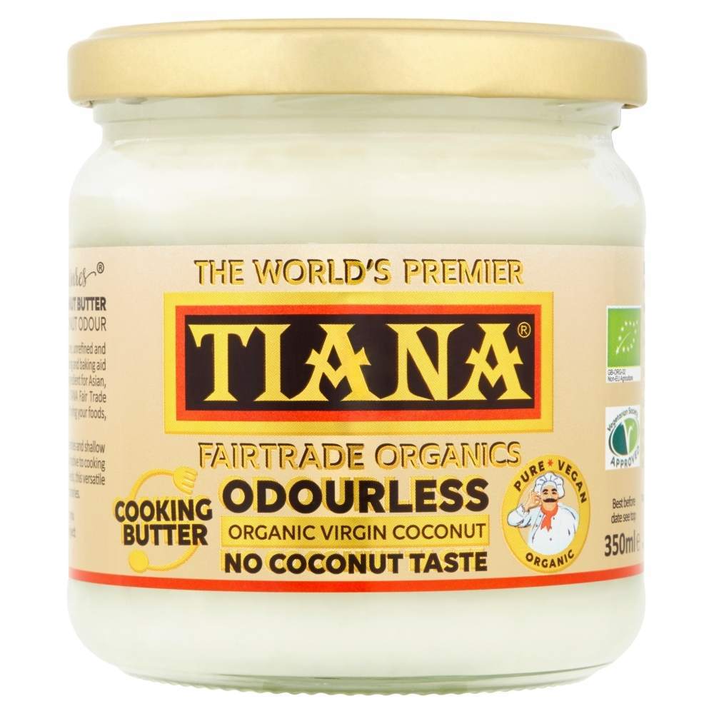 Tiana Organic Odourless Pure Virgin Coconut Cooking Butter 350ml