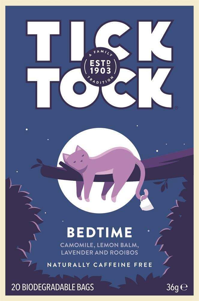 Tick Tock Tea Wellbeing Bedtime Tea 20 Bags - Pack of 2