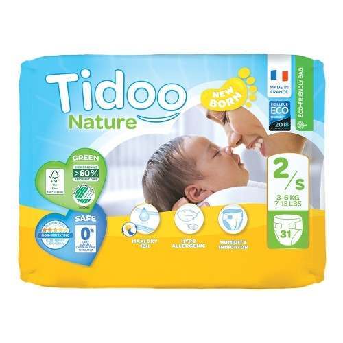 Tidoo Nappies Size 2 - 31 Nappies