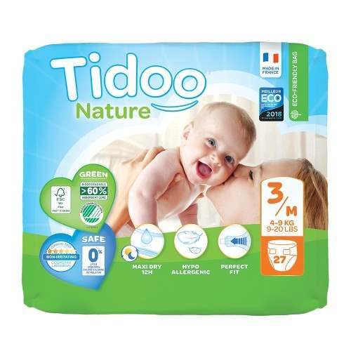 Tidoo Nappies Size 3 - 27 Nappies