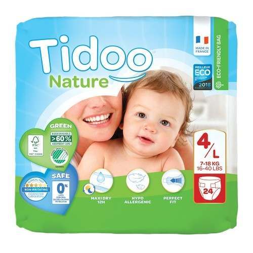 Tidoo Nappies Size 4 - 24 Nappies