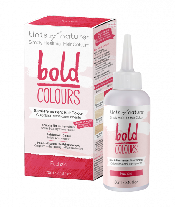 Tints of Nature Bold Hair Cream - Fuchsia - 120g