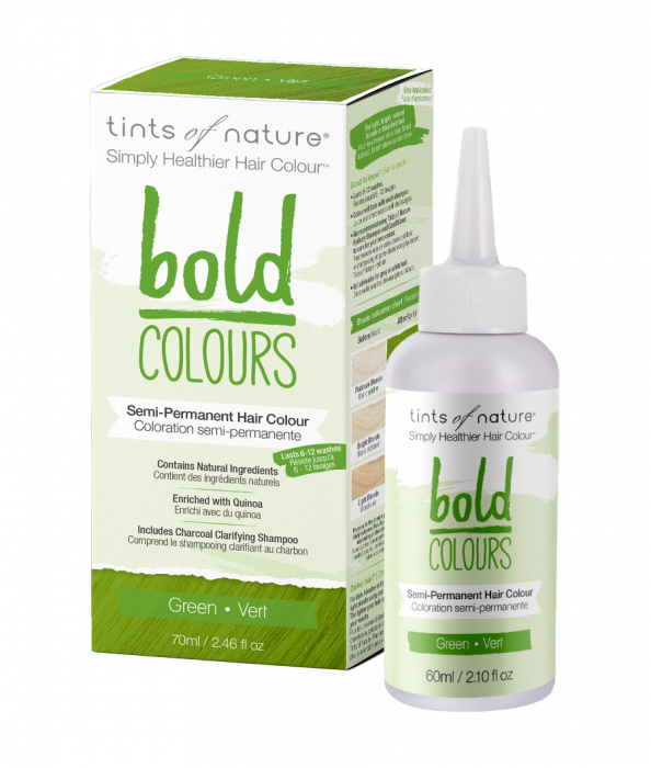 Tints of Nature Bold Hair Cream - Green - 120g