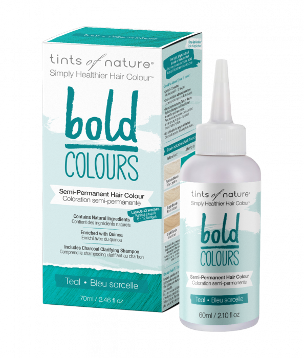 Tints of Nature Bold Hair Cream - Teal - 120g