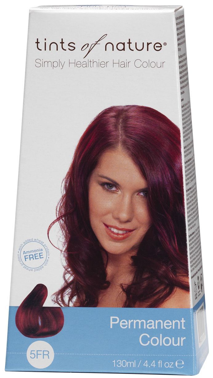 Tints of Nature Fiery Red 5FR Permanent Colour 130ml