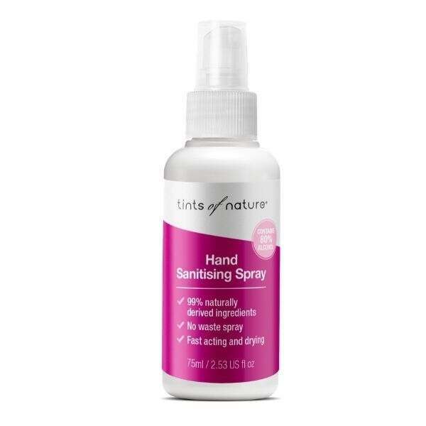 Tints of Nature Hand Sanitising Spray 75ml